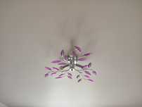 Lampa sufitowa listki