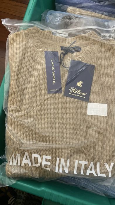 Lote camisolas em lams wool willian