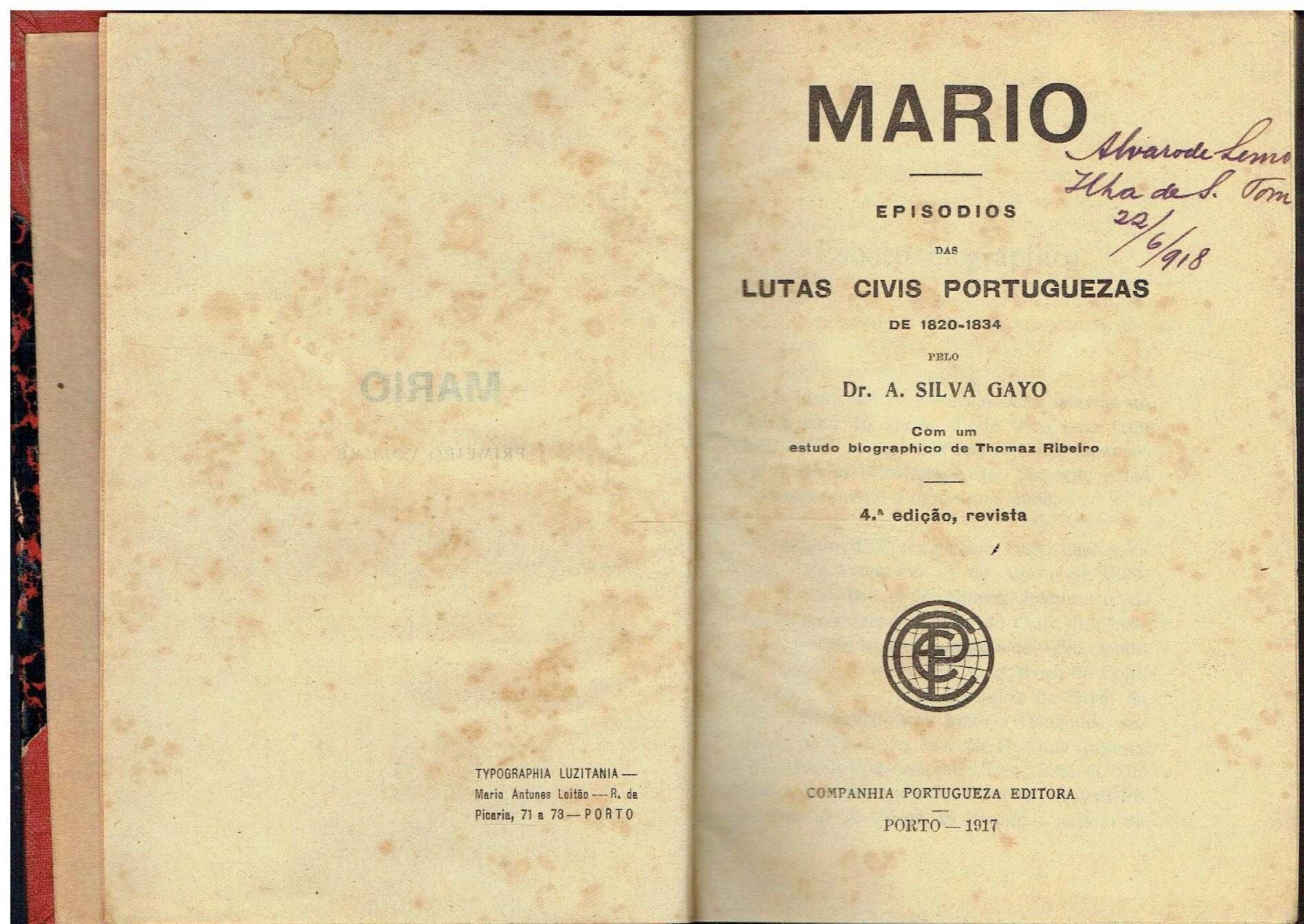 3091 -Literatura - Livros de António da Silva Gaio
