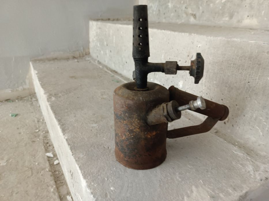 Lampa PRL lutownicza kopalniana