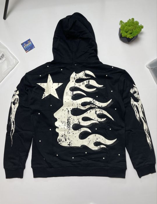 Худи Hellstar / M, L / corteiz, bape