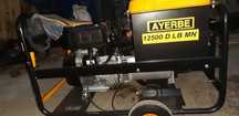 Генератор Ayerbe 12500 D LB MN однофазний дизельний LOMBARDINI
