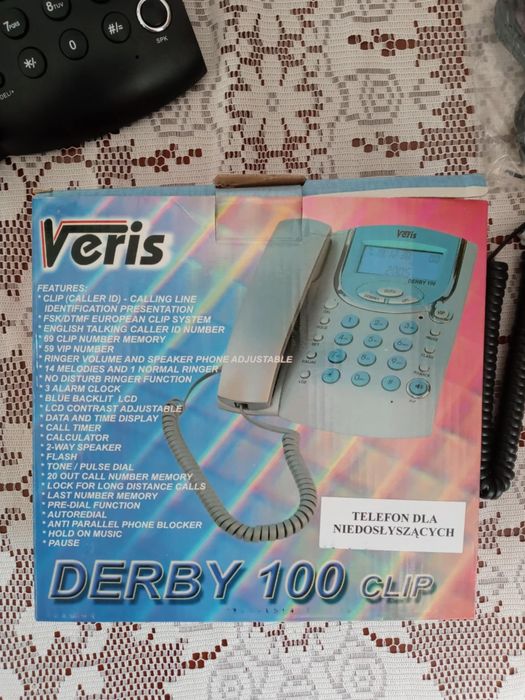 Telefon stacjonarny dla niedosłyszących