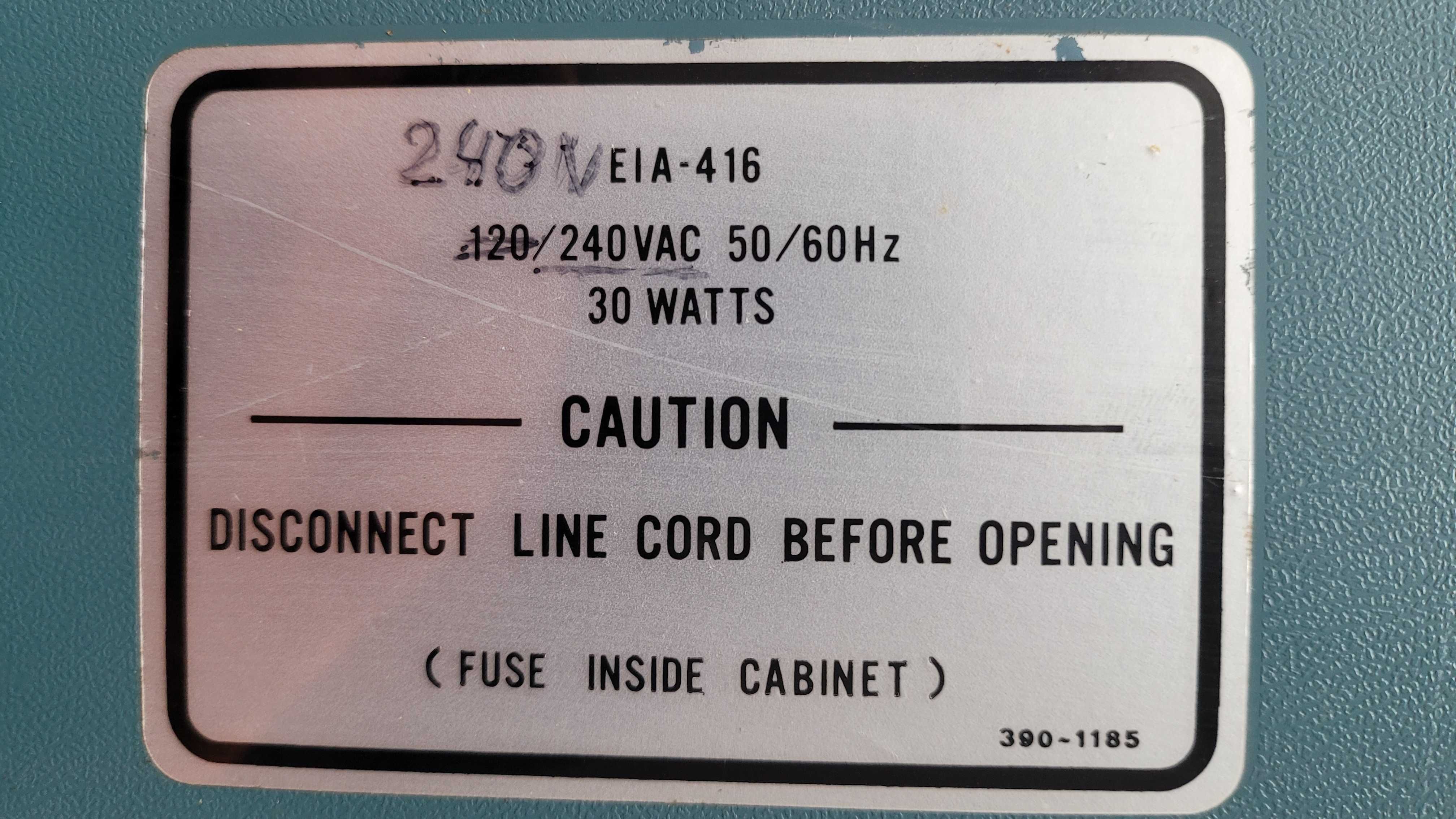 Heathkit IO-4560 oscylator