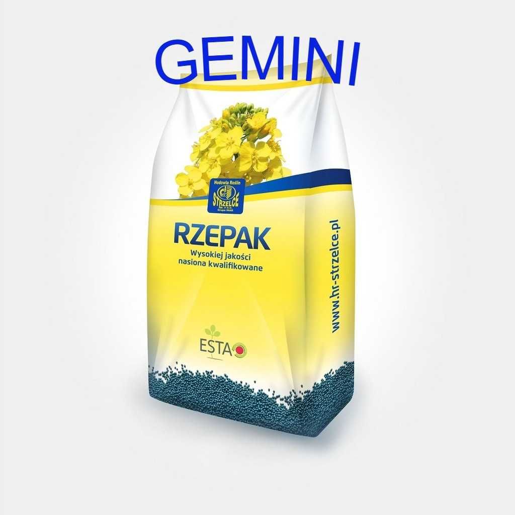 Rzepak ozimy HR Strzelce Gemini Kepler Neon Chrobry na 3ha zaprawiane