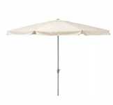 IKEA LJUSTERO Parasol ogrodowy beżowy 400 cm