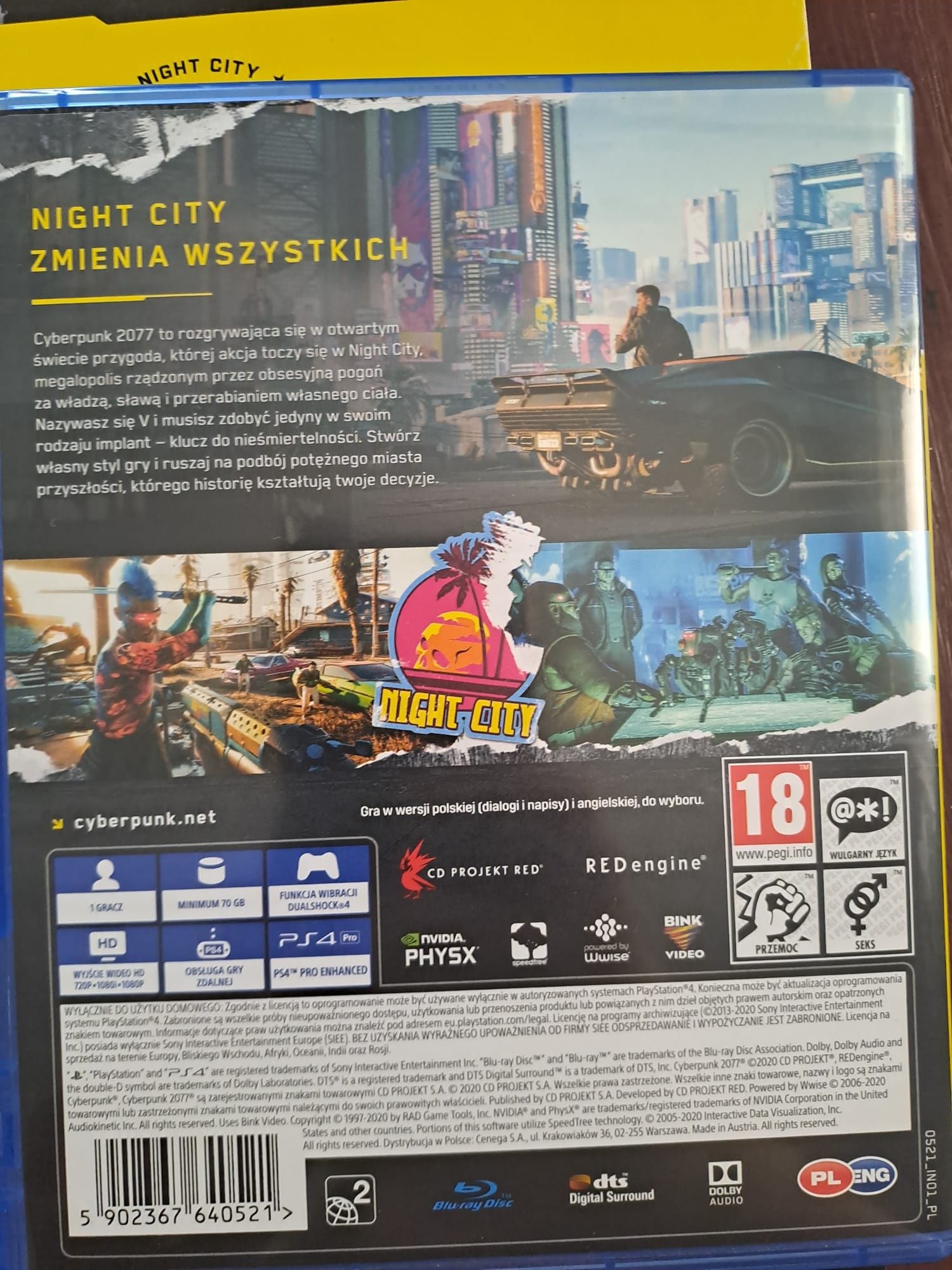 Gra Cyberpunk 2077 Fan Bundle PS4 PS5