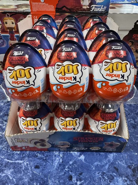 Кіндер джой Дивні дива Kinder Joy STRANGER THINGS FUNKO POP Яйце