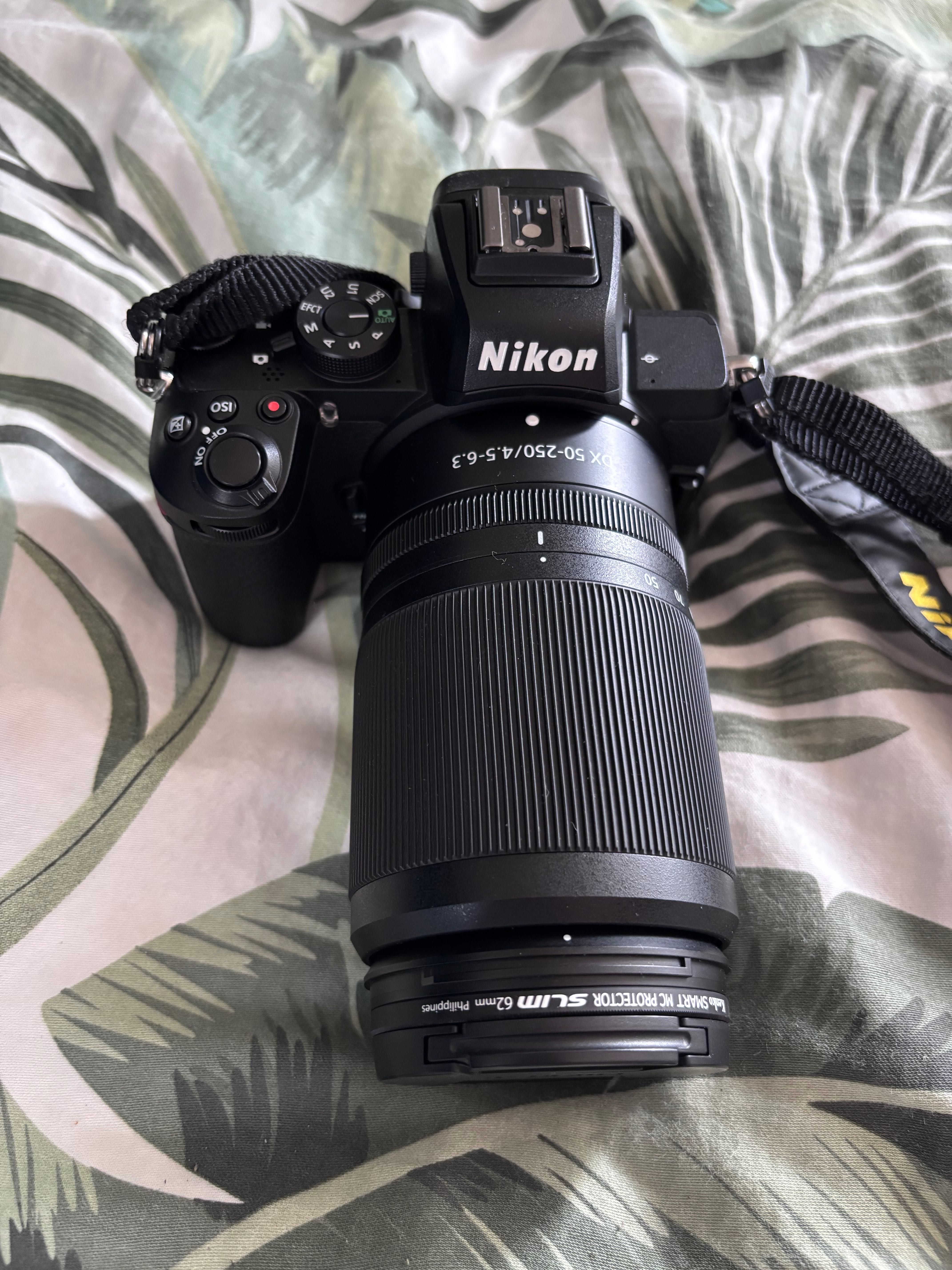 Nikon Z50 + Nikkor 16-50mm + Nikkor 50-250mm