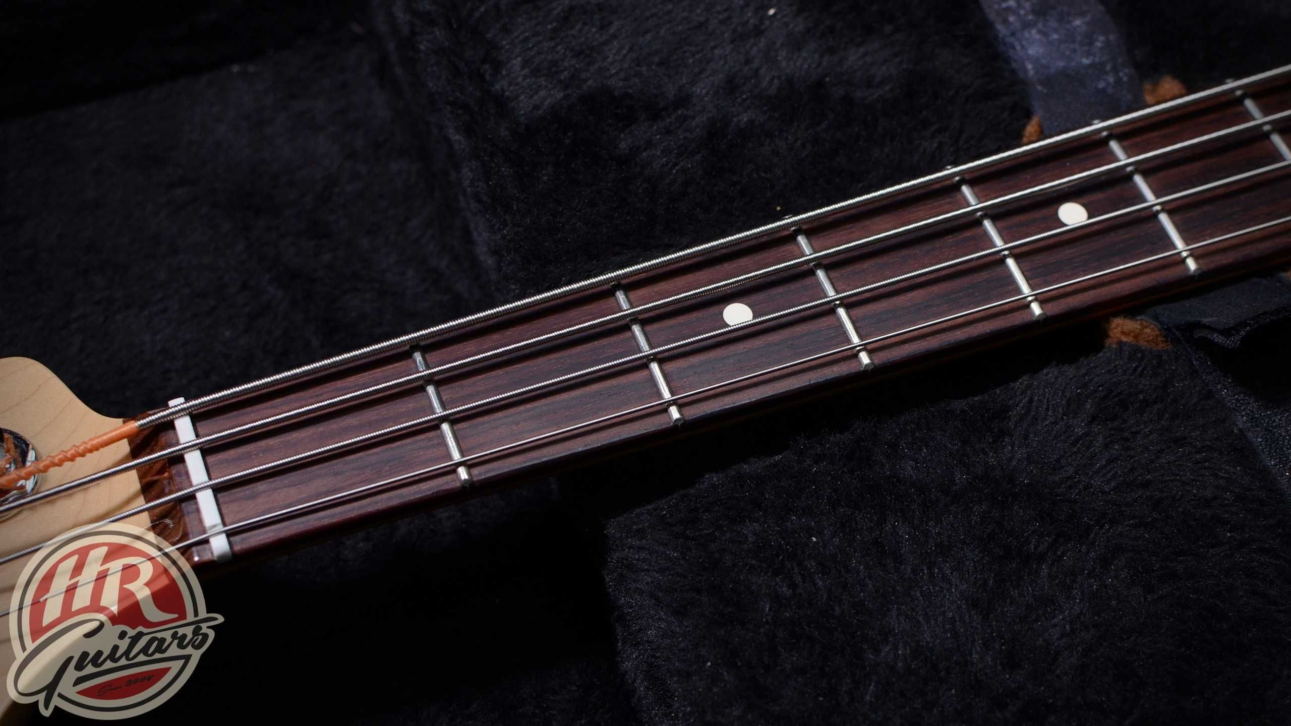 Leworęczny FENDER AMERICAN STANDARD JAZZ BASS 2013, futerał, bas