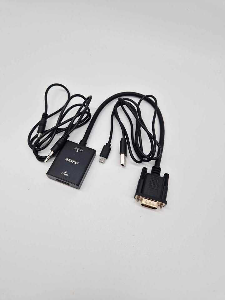 BENFEI Konwenter Adapter HDMI DO VGA Audio USB
