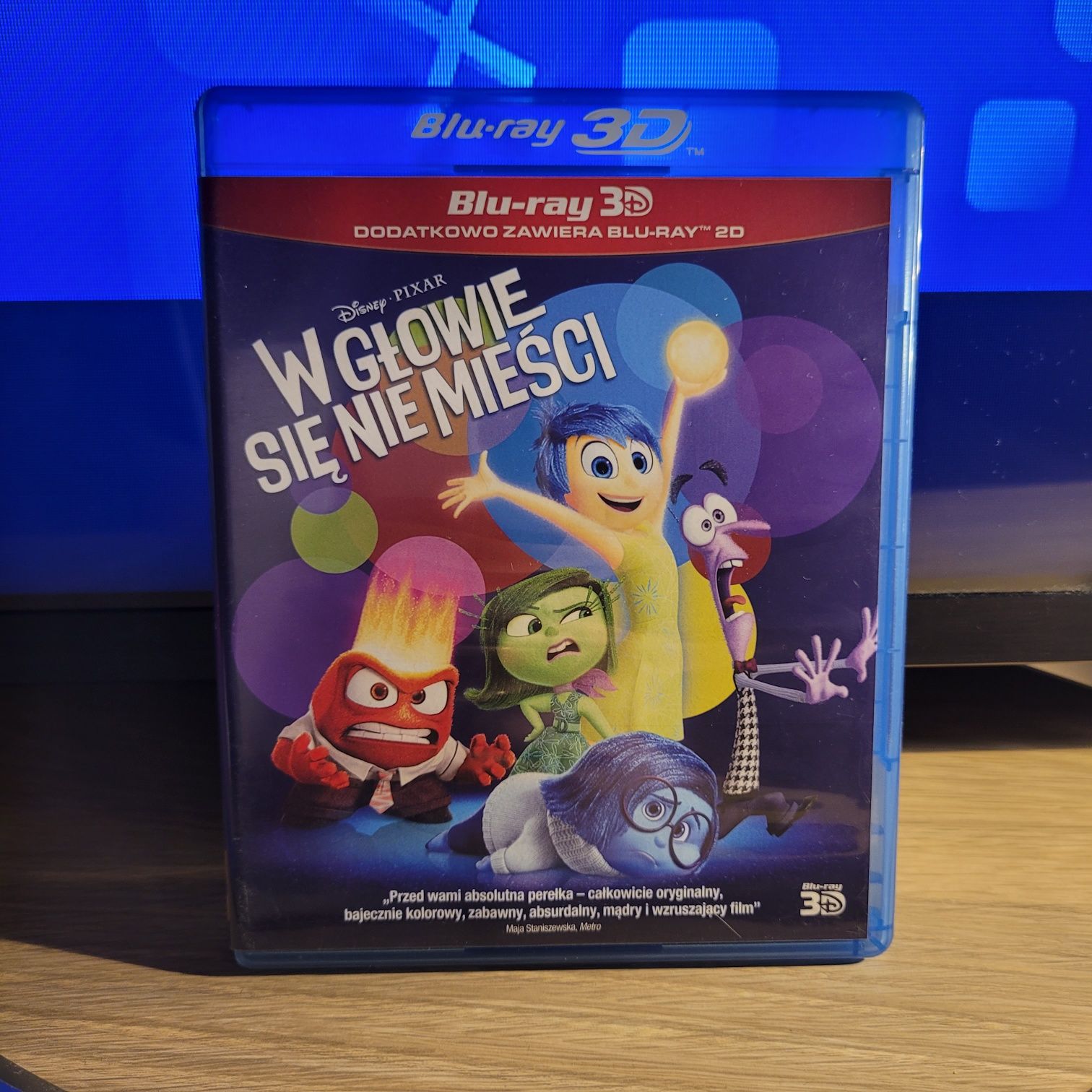 W głowie się nie mieści Blu-ray 3D PL Bajki Łódź