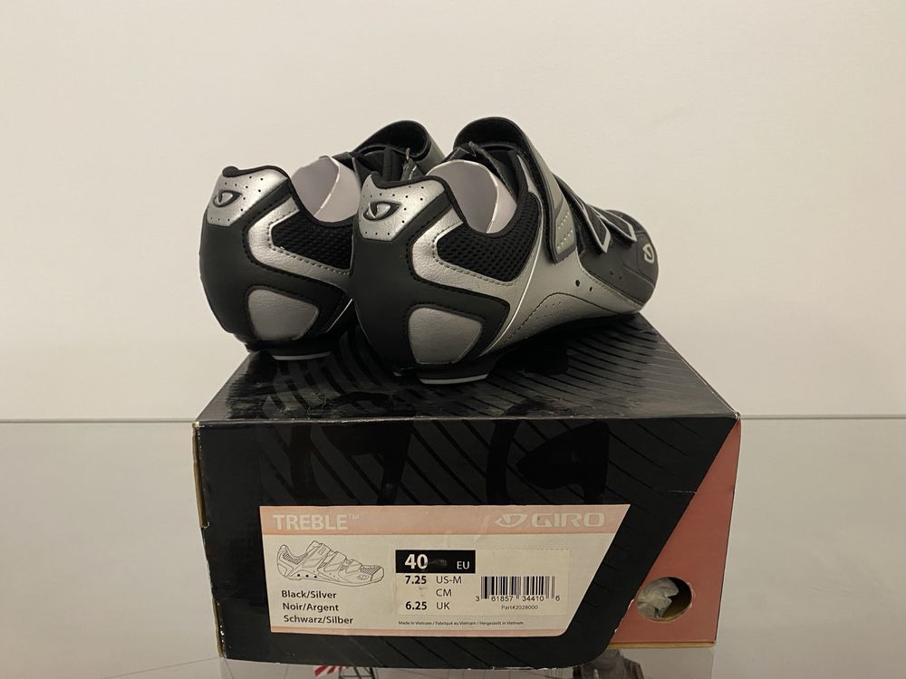 Buty rowerowe szosowe Giro Treble rozmiar 40 wkładka 25.2 spd