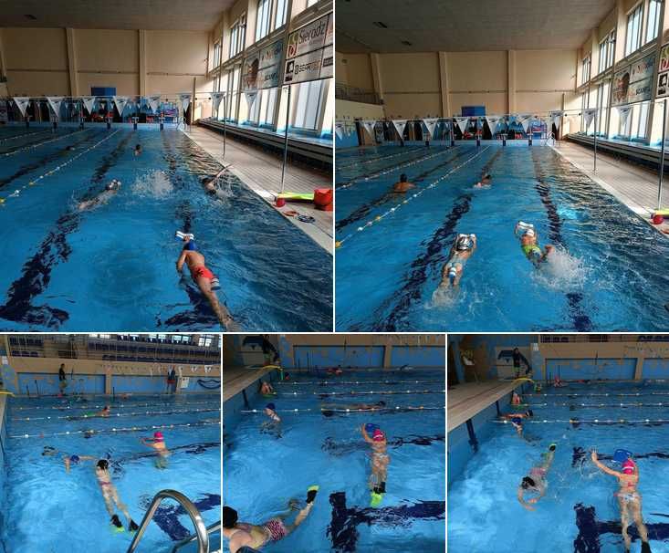 Nauka pływania dla dzieci i dla dorosłych - Super atmosfera.