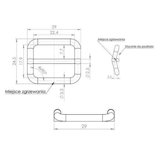 Regulator 20 metalowy - 10 szt.