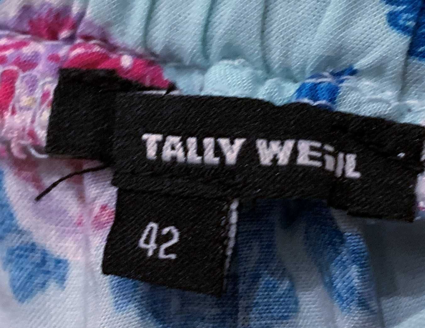 Spódniczka w kwiaty z kieszeniami, Taily Weil