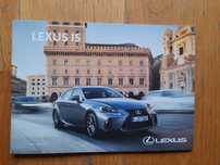 LEXUS IS 200t, 300h zestaw prasowy, press kit rok 2016