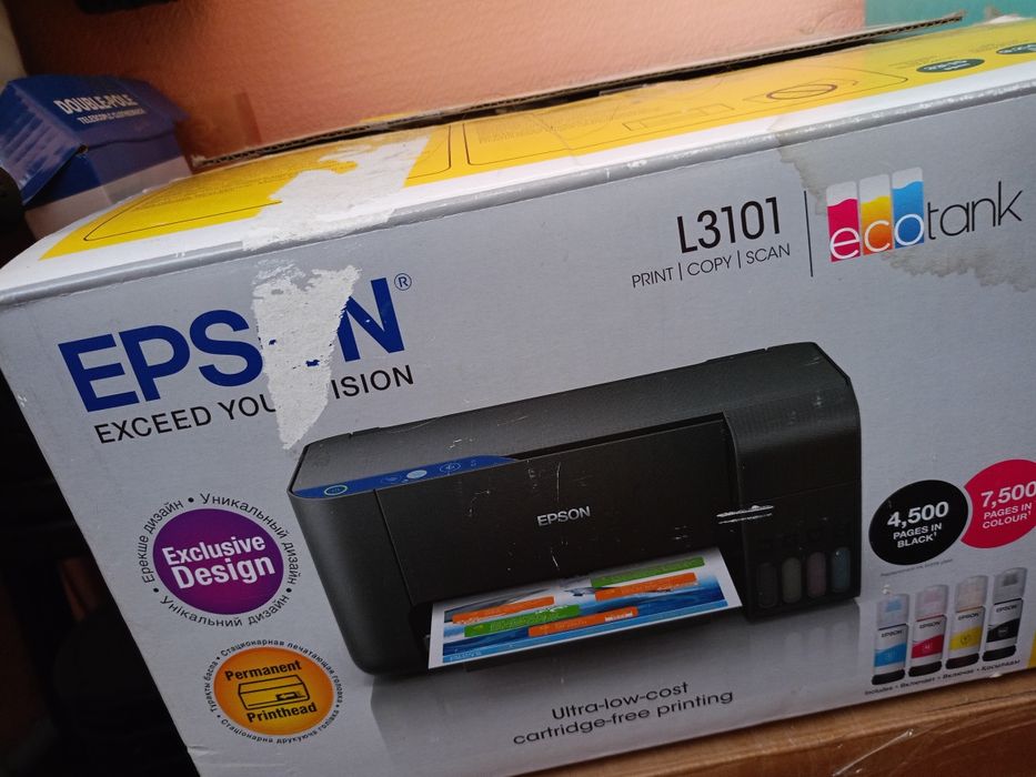 Epson l3101 МФУ принтер сканер ксерокс