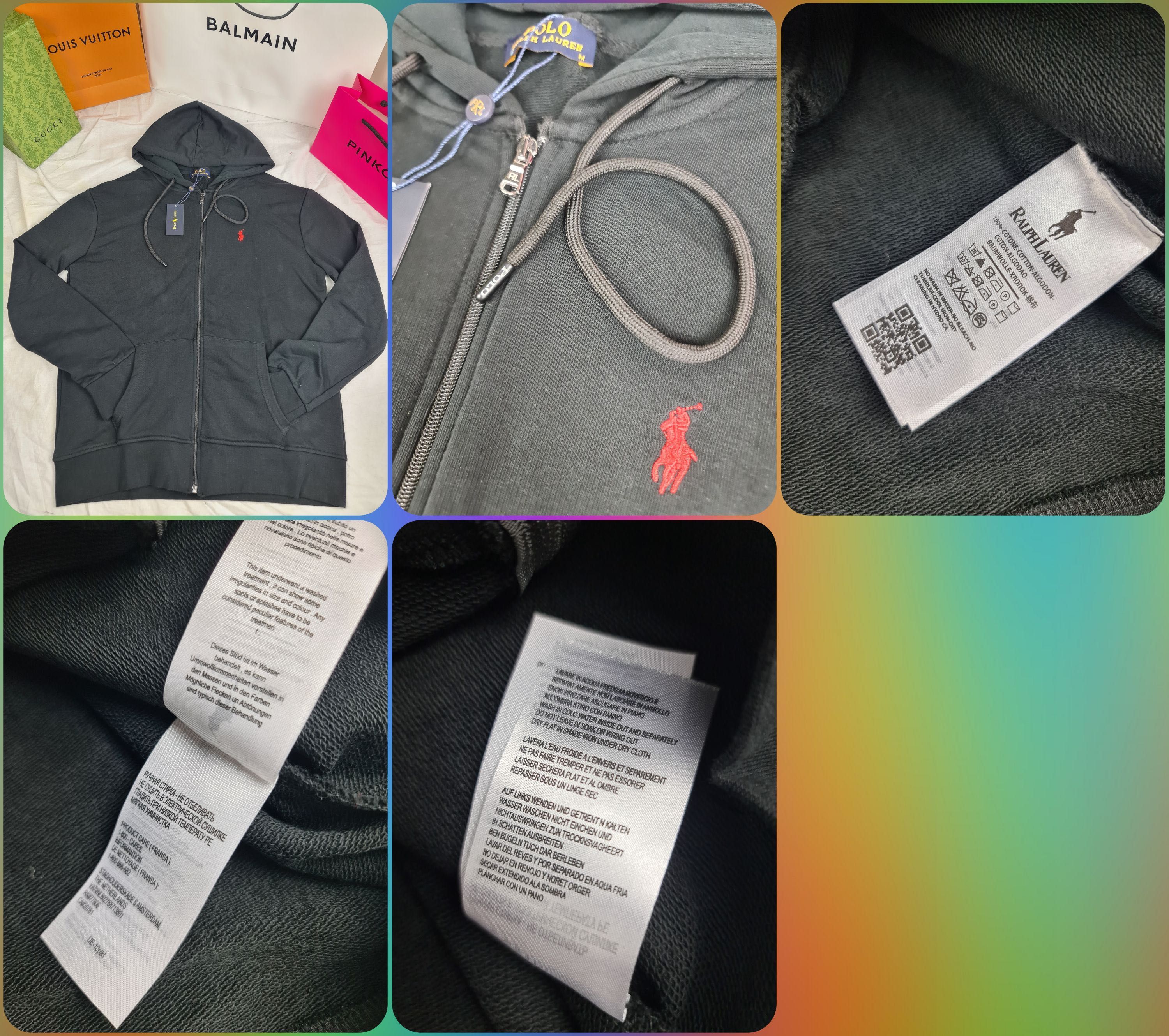 Bluza męska rozpinana kaptur Armani  maly znaczek ralph