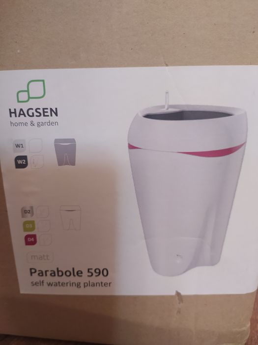 Doniczka Parabole 590, nowoczesne doniczki wystrój wnętrz