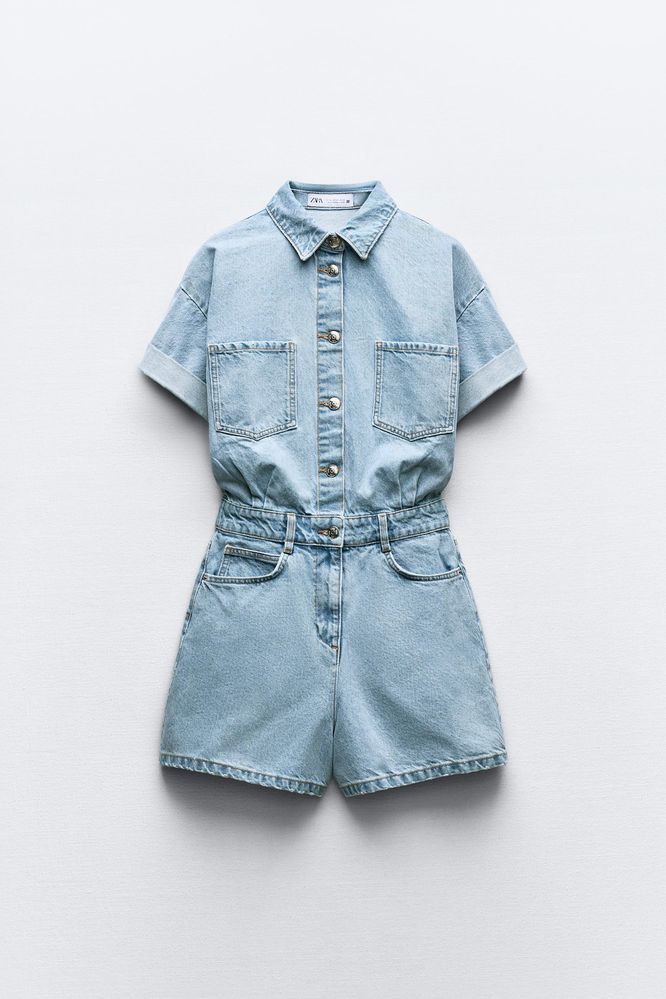 Джинсовий комбінезон Zara Зара S,M