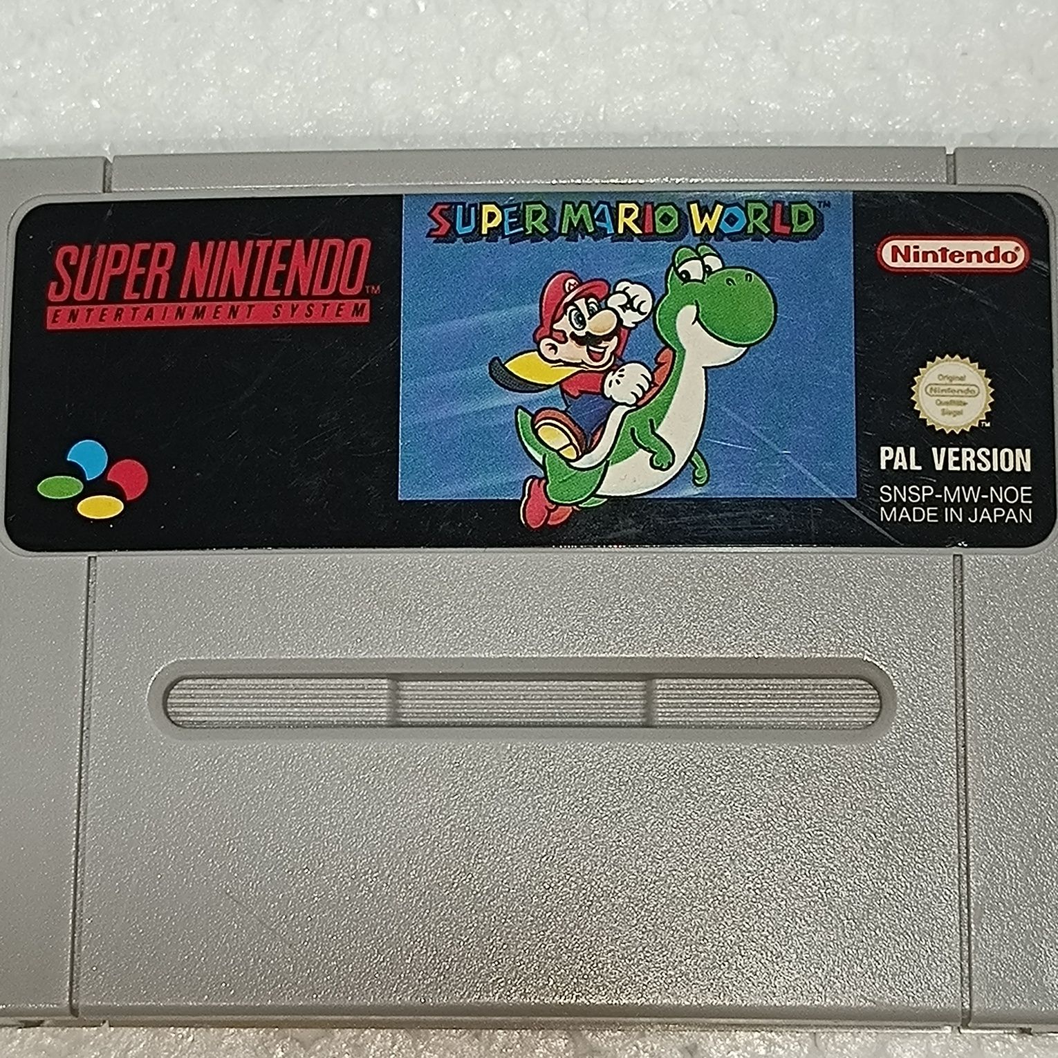 Super Mario World Super Nintendo SNES PAL