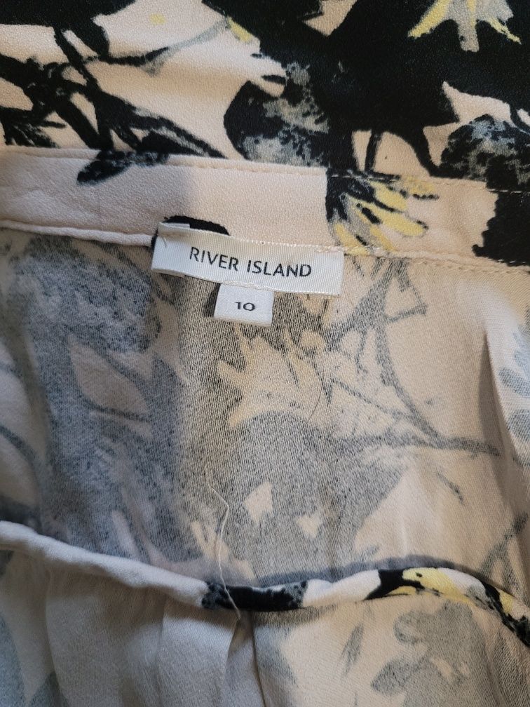 River Island S sukienka koszulowa midi tunika