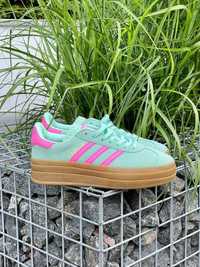 АКЦІЯ! Жіночі кросівки Adidas Gazelle Bold Pulse Mint Pink (36-40 р.)