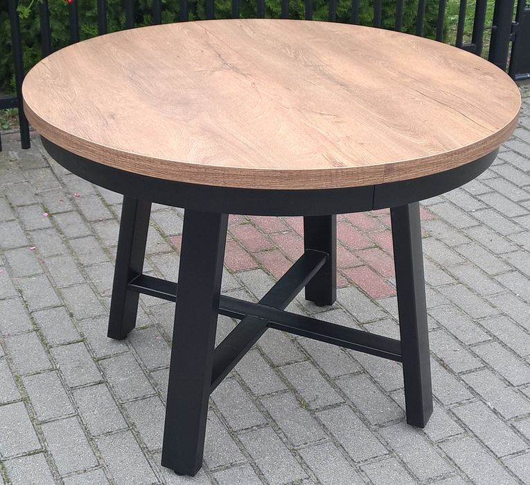 Stół okrągły loft producent
