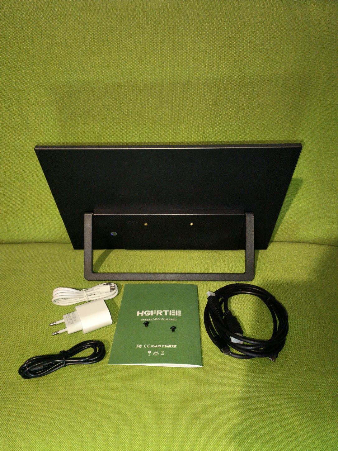 монітор з тачскріном  HGFRTEE 16 дюйм 60 Гц Type C 3.1 HDMI