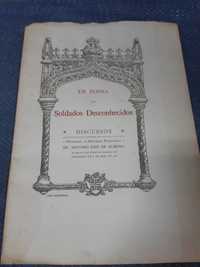 Raro documento Imprensa Nacional de Lisboa 1921. 
Discursos Presidente