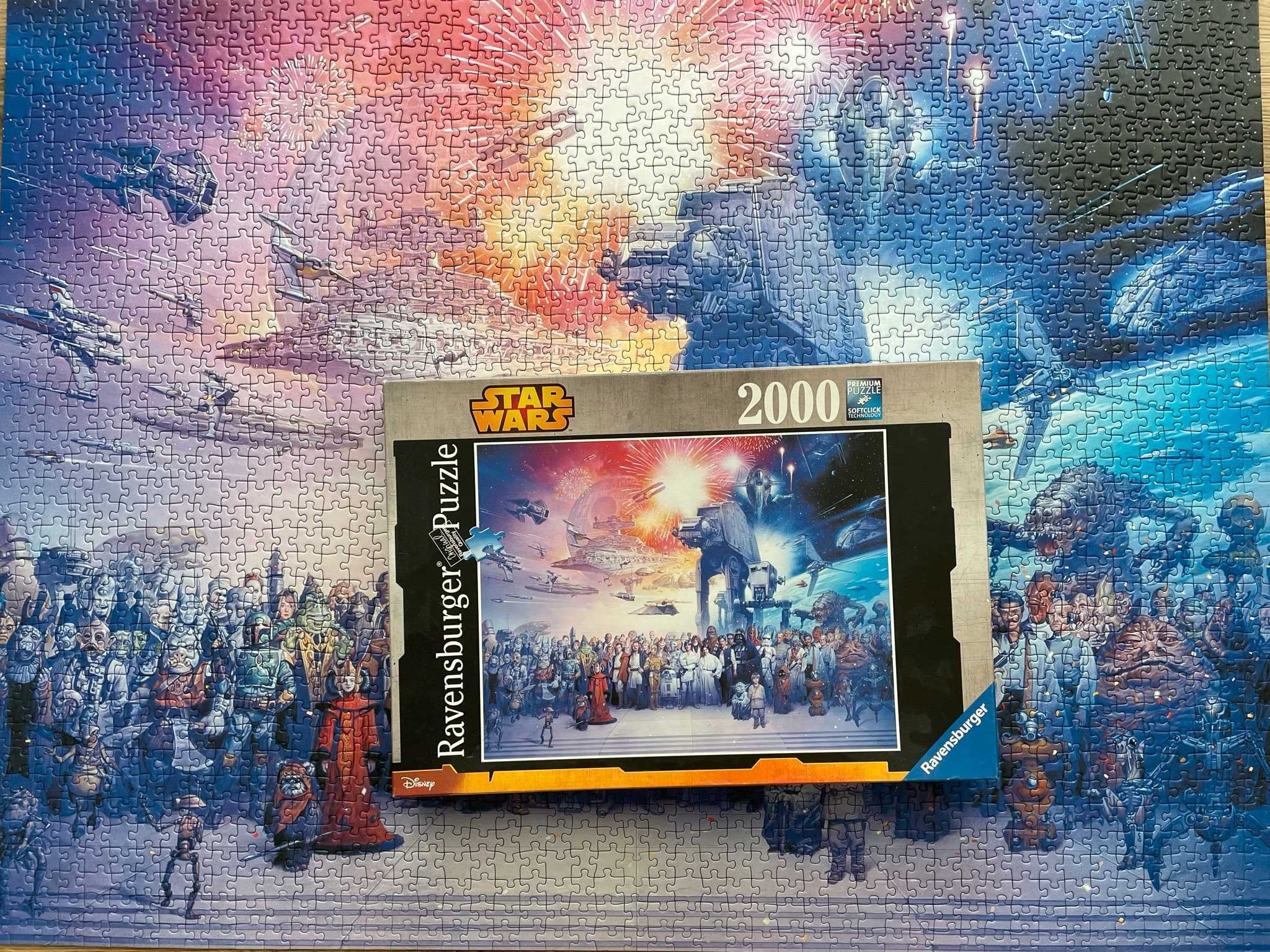 Ravensburger Puzzle Star Wars 2000 elementów