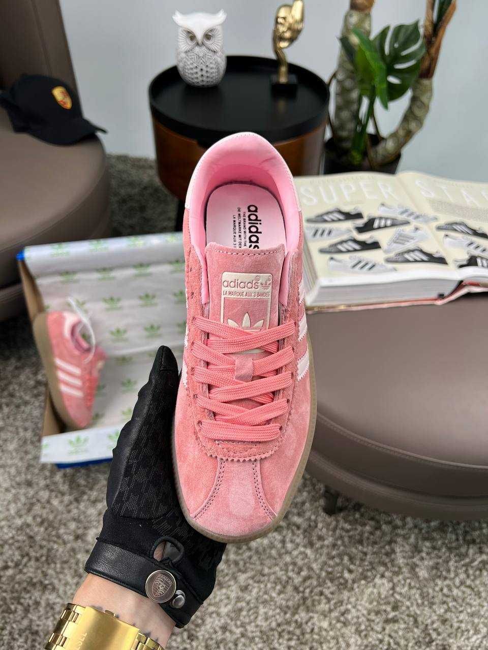 !SALE! Adidas Originals Bermuda Pink White 35 36 37 38 39 40 41