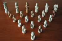 Estatuetas Antigas Esculpidas em Esteatito (21 Estatuetas)