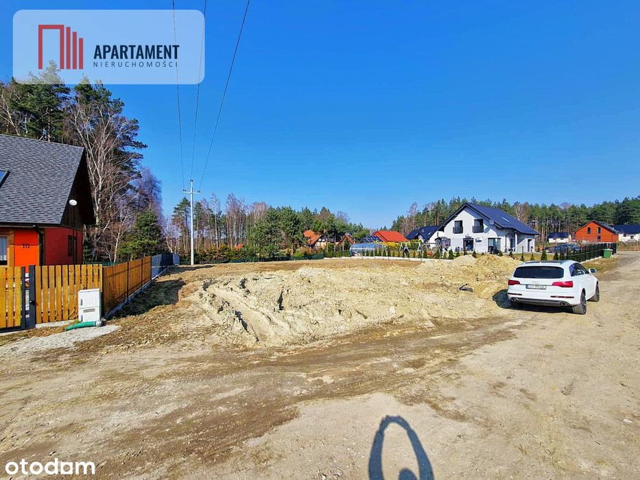 Działka z projektem domu Rokocin