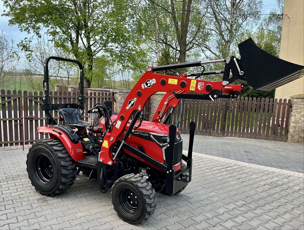 Traktorek captain 223 22 km ladowacz czolowy tur NOWY homologacja UE