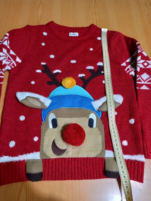 Новорічні кофти на хлопчика 6-8 рок