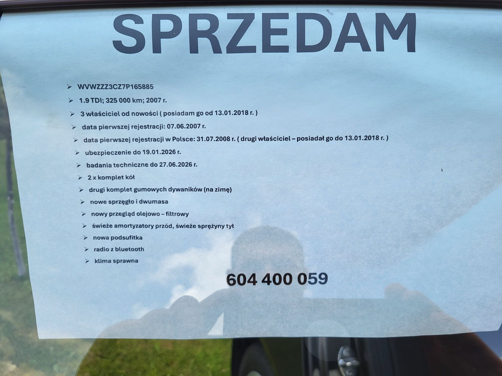 VW PASSAT B6 2007 r.