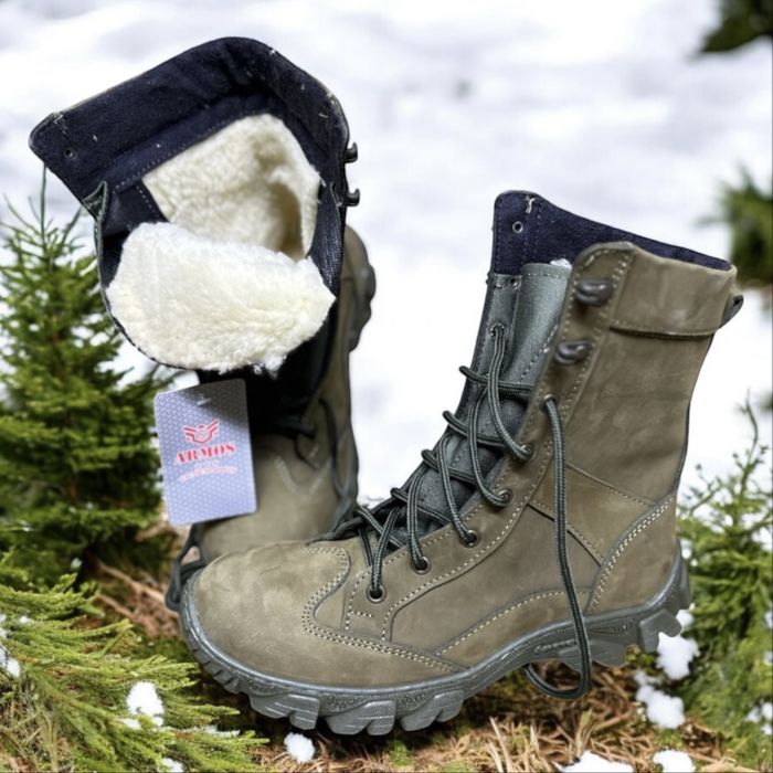 Берці зимові/демі хутро штучне натуральне Gore-Tex 40-46