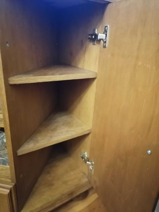 Komplet mebli drewnianych