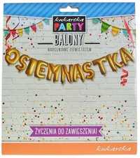 Balony Osiemnastka literki