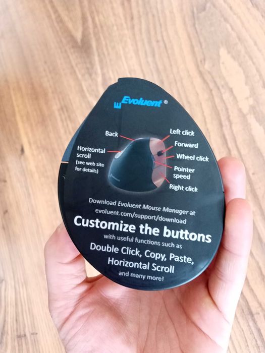 Mysz pionowa Evoluent VerticalMouse 4 Prawa