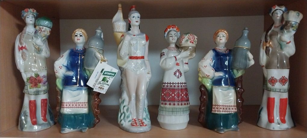 Штоф. Графин. Козак. Козачка. РОЗПРОДАЖ.