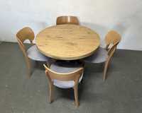 Stół X rozkładany z krzesłami w stylu LOFT/INDUSTRIAL