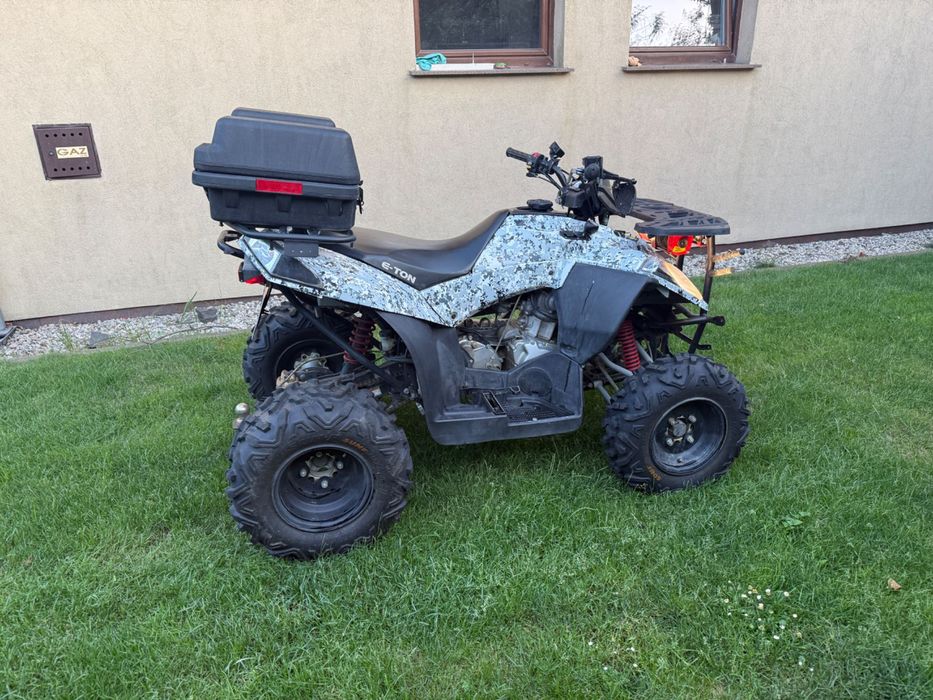 Quad E-ton Vector 250 4t 20hp 2007 camo wciągarka 2200km