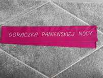 Szarfa na wieczór panieński
