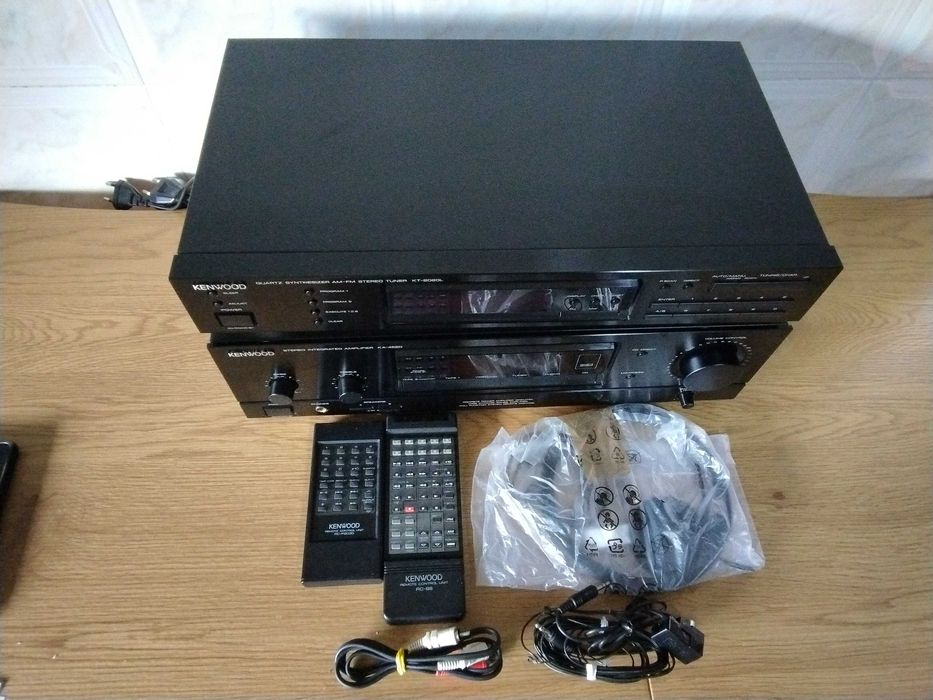 Amplificador integrado Kenwood KA-4520+ Sintonizador Kenwood KT 2020L