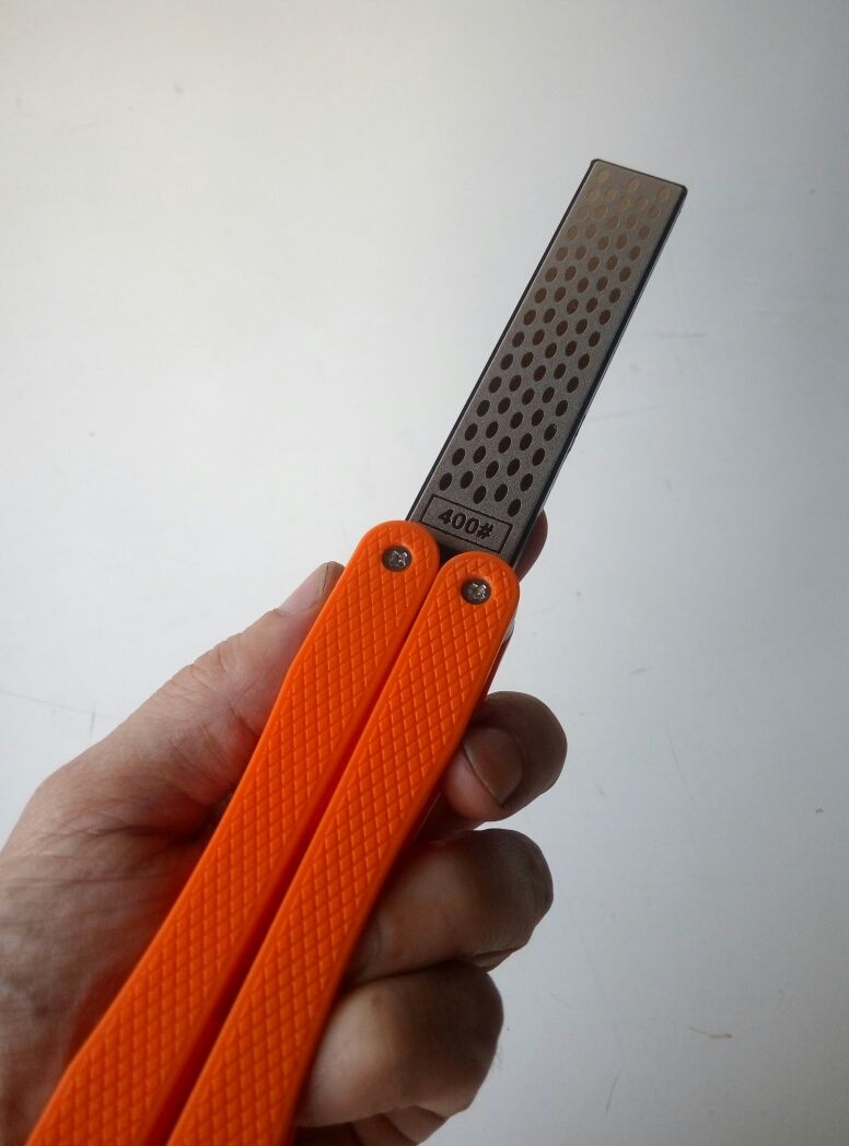 Алмазная складная точилка для заточки ножа ножниц крючков инструментов