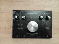 M-AUDIO M-TRACK 2X2M Cyfrowy Interfejs 24 bit 192 kHz Czarny