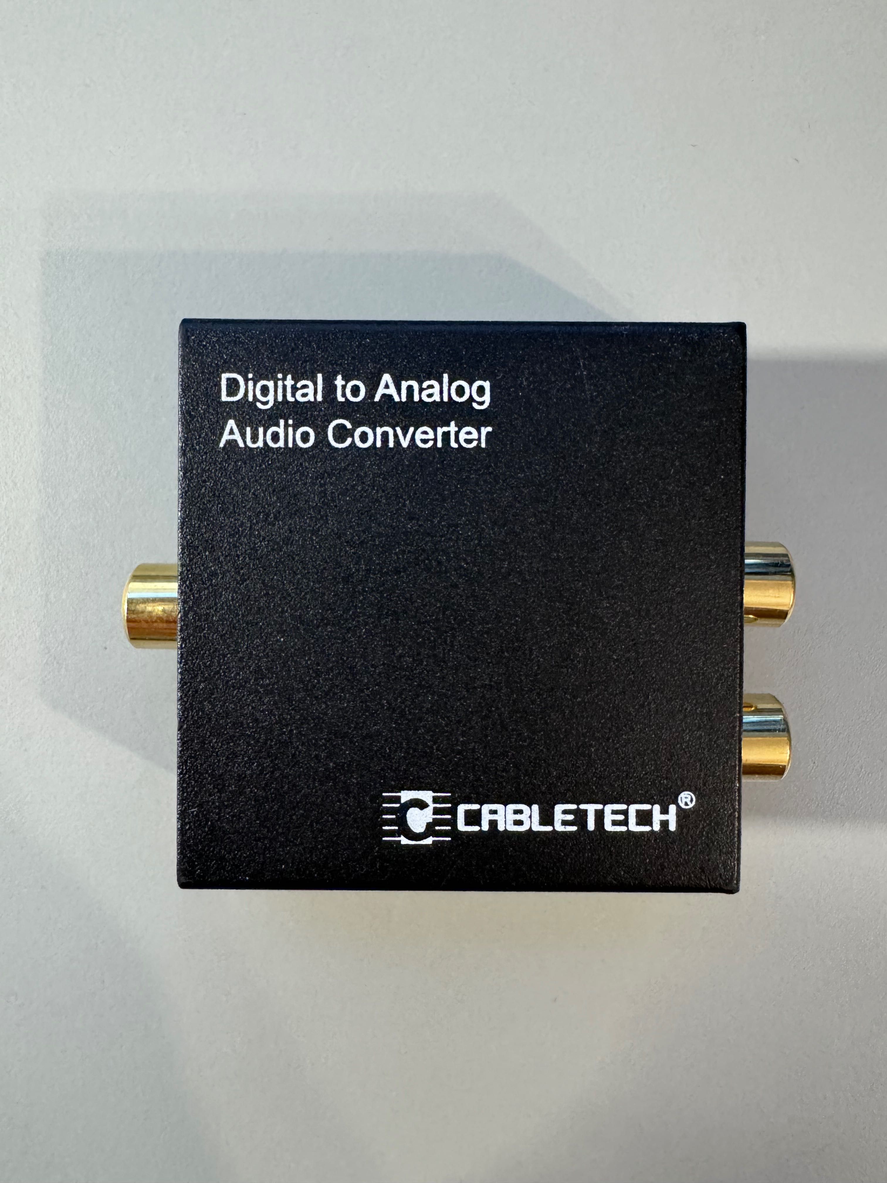 Konwerter audio digital-analog cable tech